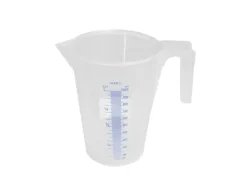 HALLBAUER kande plast med måleskala 1l - 1444923