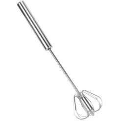 Halvautomatisk äggvisp i rostfritt stål Mixer Mixer Mjölkskummare Köksredskap (K3328#B (M))