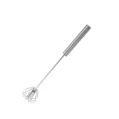 Halvautomatisk handvisp i rostfritt stål för smidig vispning