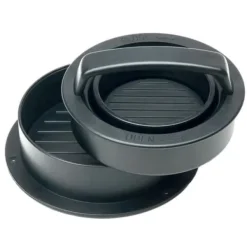 Hamburgerpress - KONVINIT - 3 i 1 - Avtagbar - Lätt att använda - Svart