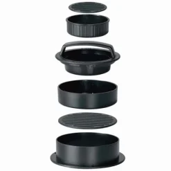 Hamburgerpress - LACOR - 60259 - Plastisk ABS - 6 avtagbara delar - Utan BPA