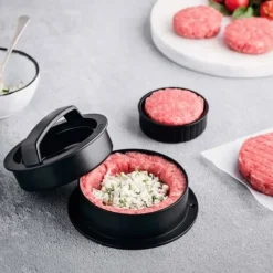 Hamburgerpress - LACOR - 60259 - Plastisk ABS - 6 avtagbara delar - Utan BPA