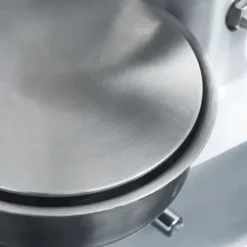 Hamburgerpress i aluminium med 500 pappersark | Diameter: 13 cm | Perfekt för professionell användning