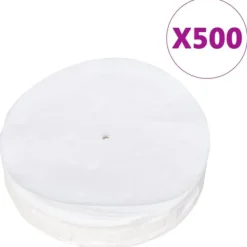 Hamburgerpress i aluminium med 500 pappersark | Diameter: 13 cm | Perfekt för professionell användning