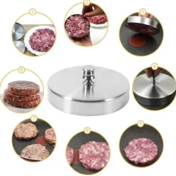 Hamburgerpress Rostfritt Stål Hamburgerform