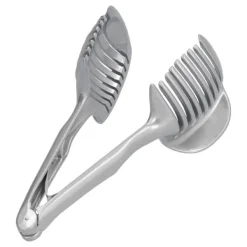 Handhållen Lökskärare Bekväm Rostfri Stål Hållbar Multifunktionell Citronhållare för Köksrestauranger