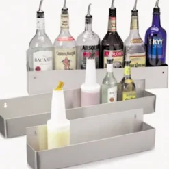 Hastighet Rack för 10 flaskor med professionell flaskhållare