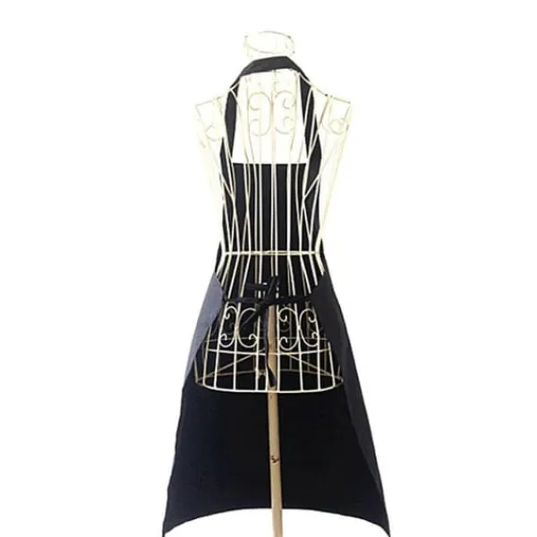 Hem Kök Enkel Snygg Ren Färg Förkläde - Orange