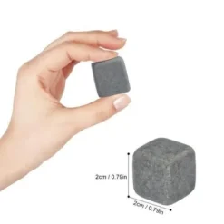Whiskystenar-Högkvalitativa Whiskystenar Dryckskylare Ice Stones Set med 9 st, bästa presenten