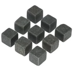 Whiskystenar-HK14041-Återanvändbara whiskystenar. Bärbar vinkylare. issten. Whisky naturstenar. Stångverktyg. mot