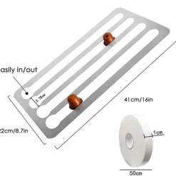 Köksorganiserare-Hållare i Rostfritt Stål för Nespresso-Kapslar