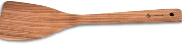 HÄLLMARK TRÄSPATEL 40 CM + TRÄSLEV 40 CM , stekspade trä, slev trä