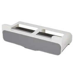 Köksorganiserare-Hängande kryddhylla med stor kapacitet för kryddflaskor för kök - stansfri och utdragbar förvaringslösning