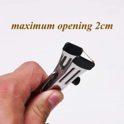 Hängare med klämma Rostfritt stål 30-pack