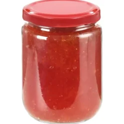 Honungsburkar - Living Syltburkar i glas med röda lock 96 st 230 ml