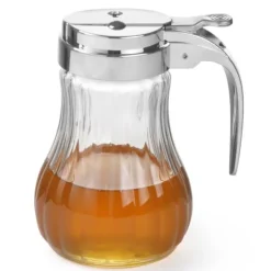 Honungsburkar-Honungsdispenser, glas, diameter. 80mm höjd 115mm - Hendi 452424