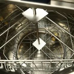 Honungsburkar-Honungsslunga - Elektrisk 8-ramars - Rostfritt stål - 220 V - 140 W motor - 370 varv/min - Cylindrisk