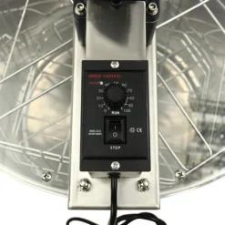 Honungsburkar-Honungsslunga - Elektrisk 8-ramars - Rostfritt stål - 220 V - 140 W motor - 370 varv/min - Cylindrisk