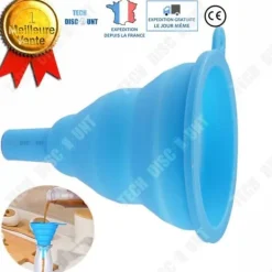 Hopfällbar blå silikon Kökstratt Mat Multifunktionsölflaska Kulinariska tillbehör Gör-det-själv kosmetika