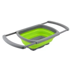 Hopfällbar durkslag silikon för vasken / diskhon