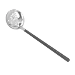 Hot Pot-slev i rostfritt stål med långt värmeisolerat handtag