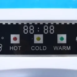 HS-02 vattenautomat, varm & kall, avtagbar universalhållare, för 5–18 L dunk, vit