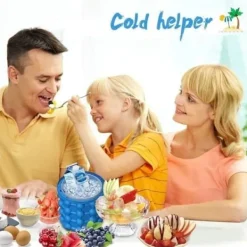 HUHUDAY ISBOX Bac agrave Glaccedilons Ice Cube Magic Ice Cube Maker Silikon Ice Cube Hink Ice Cube Form med lock171