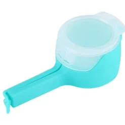 Hushållsbärbar matförvaringspåseklämma Rese-snacksförseglingsklämma Köksredskap Tillbehör Blå