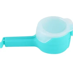 Hushållsbärbar matförvaringspåseklämma Rese-snacksförseglingsklämma Köksredskap Tillbehör Blå