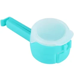 Hushållsbärbar matförvaringspåseklämma Rese-snacksförseglingsklämma Köksredskap Tillbehör Blå