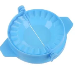 Hushållsdumpling Making Form Högeffektiv Manuell Dumpling Maker Köksprylar Verktyg Blå