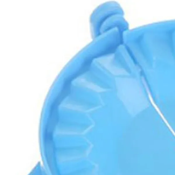 Hushållsdumpling Making Form Högeffektiv Manuell Dumpling Maker Köksprylar Verktyg Blå