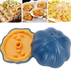 Hushållsmanuell Vitlökspress Vitlöksmosare Malverktyg Köksredskap Mörkblå