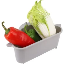 Diskhokorgar-Hylla med Dräneringshål till Diskho - Grå