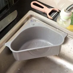 Diskhokorgar-Hylla med Dräneringshål till Diskho - Grå