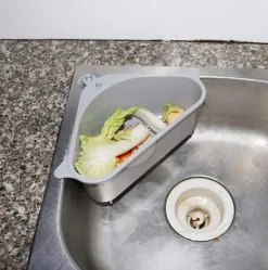 Diskhokorgar-Hylla med Dräneringshål till Diskho - Grå