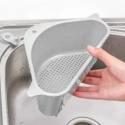 Diskhokorgar-Hylla med Dräneringshål till Diskho - Grå