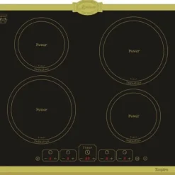 Spisar-Inbyggd elektrisk spis - KAISER - EH 6355 Em Sil - 8 funktioner - Induktion - Antracit