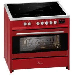 Spisar-Induktionshäll - GURARI - E 913 R - 90 cm - Röd - Induktionsspis