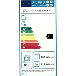 Spisar-Induktionshäll - GURARI - GCH E 913 X - 90 cm - 5 induktionszoner - XXL Ugn 121L