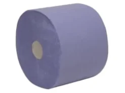 Pappershanddukar-Industriservetter, 2-lagig, blå, förpackning med 2 rullar om 360 m