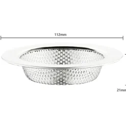 Silar-INF Diskbänkssilpropp för Avlopp, 4-pack - Ytterdiameter 11,2 cm