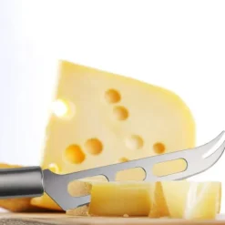 INF Ostknivsset i rostfritt stål, 3-delat set med ostspridare och smörknivar