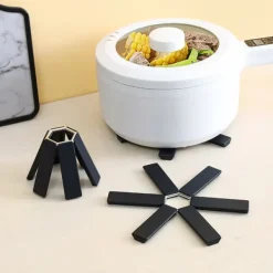 INF Vikbara Värmebeständiga Grytunderlägg - Set med 2