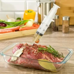 Jerkyspruta-INJEKTORSPRUTTA 60ml FÖR BERÄKNING AV MARINERING AV KÖTT KLAUSBERG KB-7155