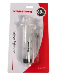Jerkyspruta-INJEKTORSPRUTTA 60ml FÖR BERÄKNING AV MARINERING AV KÖTT KLAUSBERG KB-7155
