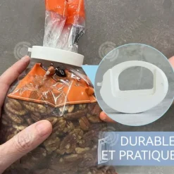 Tillbehör Till Matförvaring-INN matförseglingsklämmor 3st fuktskydd och matförsegling Stor multifunktionsklämma för väska