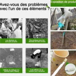 INN Picker 88cm 9cm 0,22kg tumklämma bekvämt sopsamlingsklämma förtjockat rostfritt stål klämma massklämma