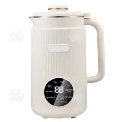 INN Sojamaskin 1,2L 220V 800W 10 blad ljudreduktion 9 funktioner enkel rengöring finmalning vit LED-display