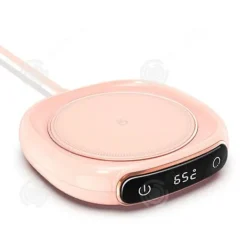 Dryckvärmare-INN Tassevärmare 13x11x2,3 cm Tre hastighetsinställningar Snabb uppvärmning Oavsett koppform Digital display